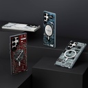 Samsung Galaxy S24 Ultra Uyumlu Kılıf Magsafe Şarj Özellikli YoungKit Technology Serisi Kapak - 7