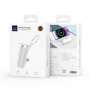 Wiwu Wi-W026 Capsule Serisi 2in1 Mini Taşınabilir Standlı Askılı Type-C PD Powerbank 5000mAh - 1