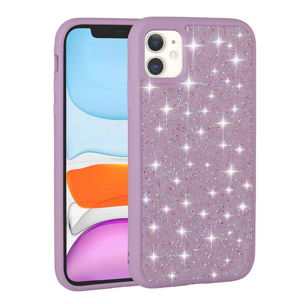 Apple iPhone 11 Uyumlu Kılıf Parlak Taşlı Tasarım Zore Pırlanta Kapak - 5