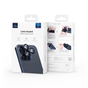 Apple iPhone 15 Pro Uyumlu Wiwu LG-004 PVD Lens Guard Metal Kamera Lens Koruyucu - 1