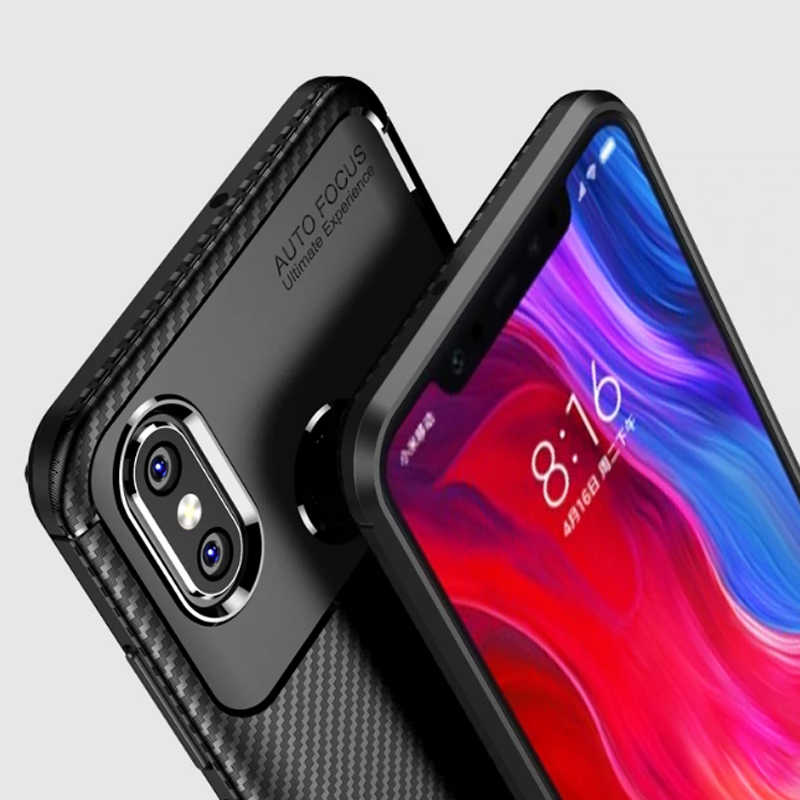 Xiaomi Mi Max 3 Uyumlu Kılıf Zore Negro Silikon Kapak - 3