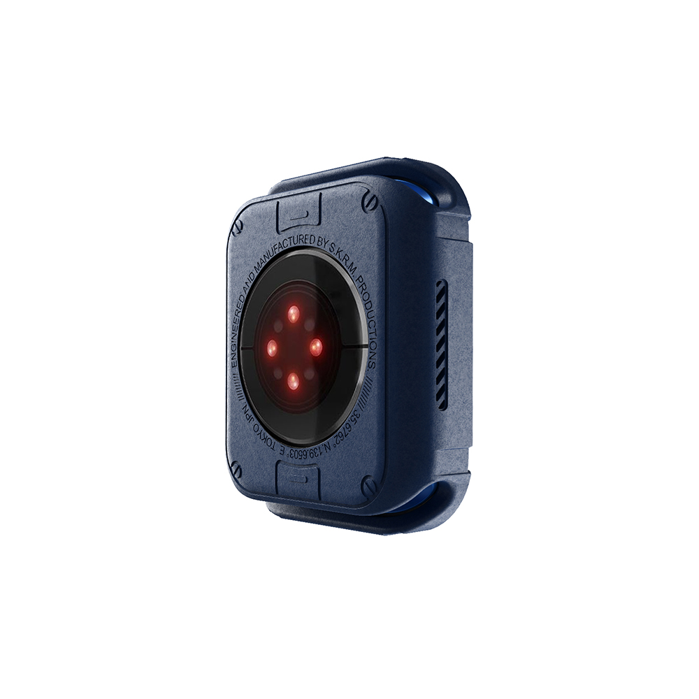 Apple Watch 7 45mm Uyumlu SkinArma Kurono Buzlu Tasarım Sert PC Kasa Koruyucu - 2