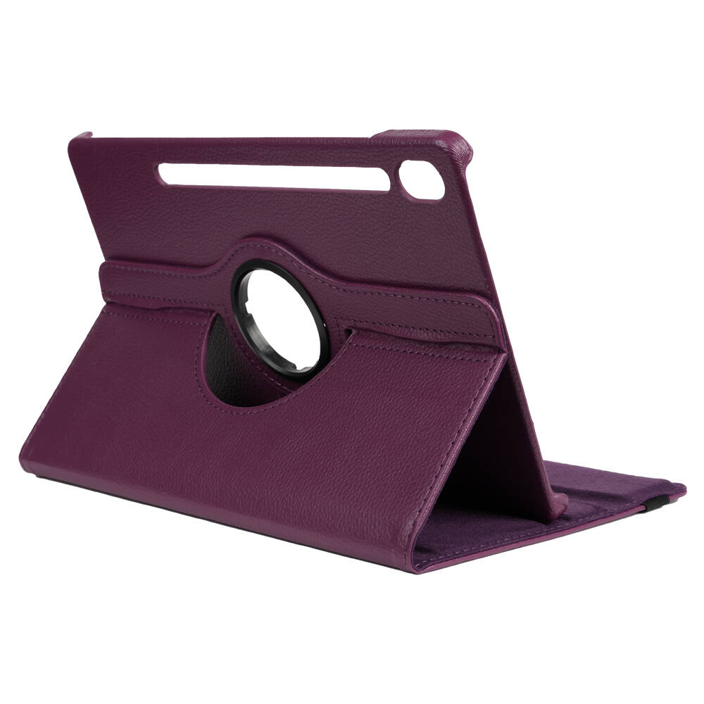 Samsung Galaxy Tab S9 FE Uyumlu Zore Dönebilen Standlı Kılıf - 1