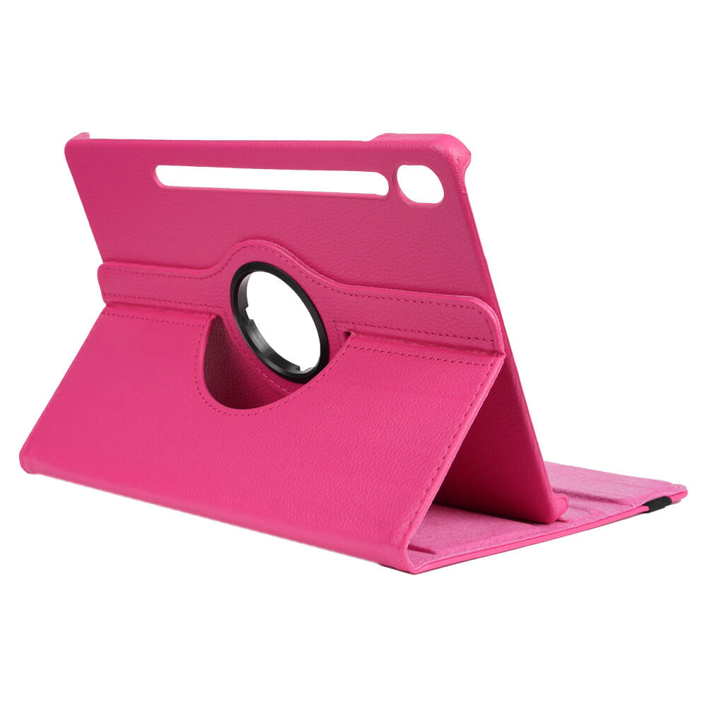Samsung Galaxy Tab S9 FE Uyumlu Zore Dönebilen Standlı Kılıf - 13