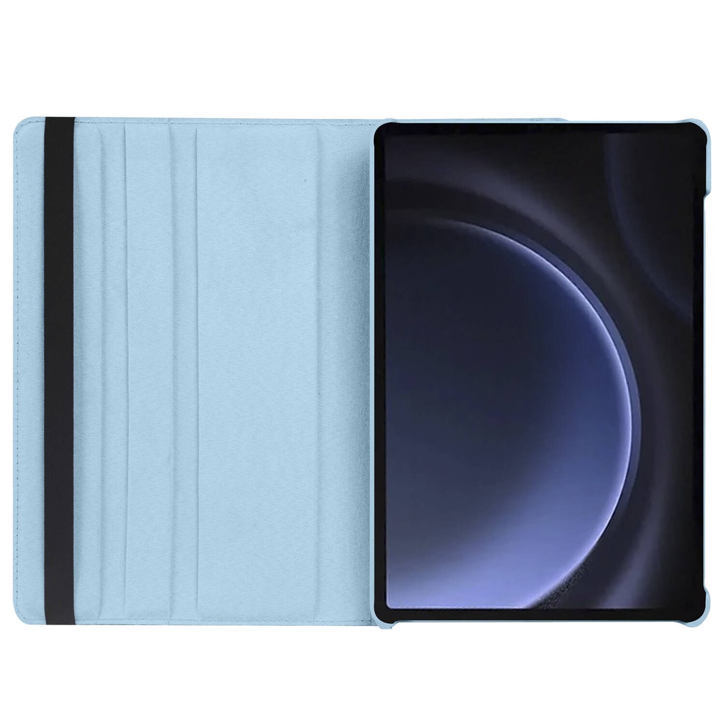 Megafox Teknoloji Samsung Galaxy Tab S9 FE Uyumlu Tablet Kılıfı 360 Dönebilen Standlı Kılıf - 15