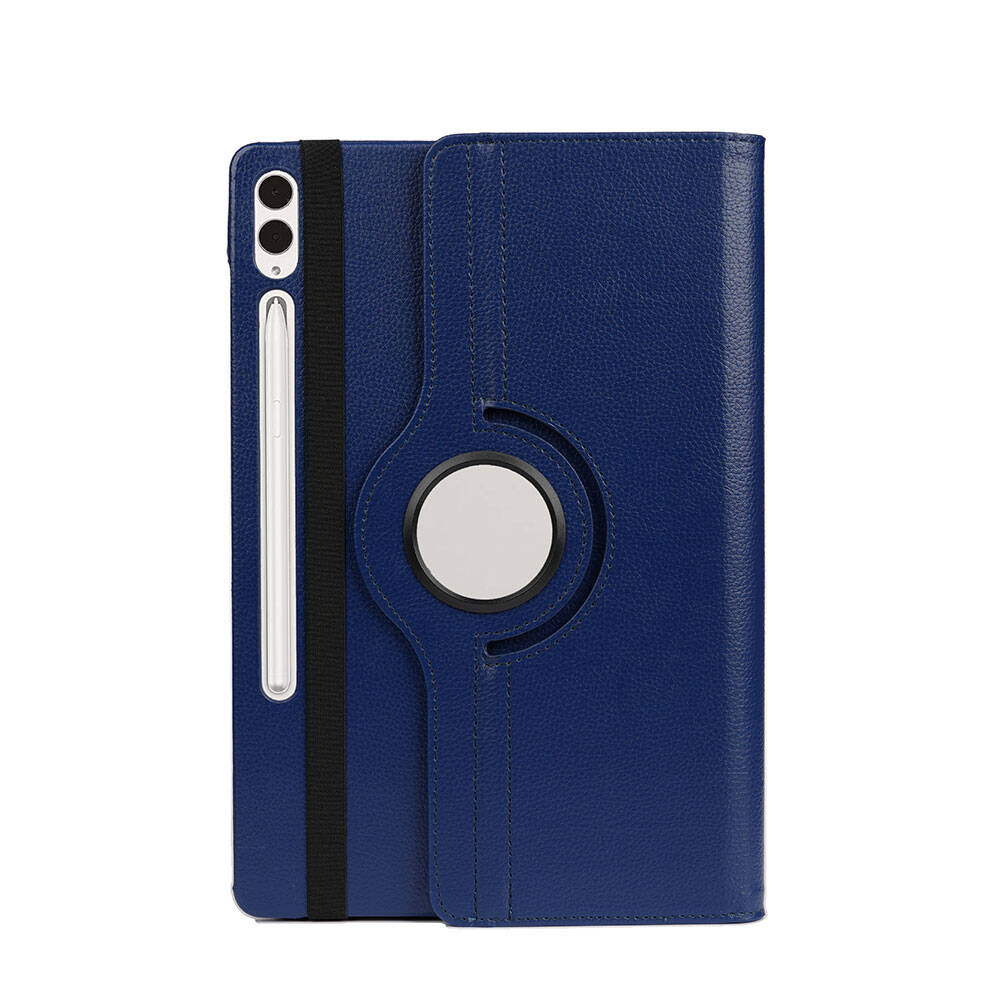 Samsung Galaxy Tab S9 FE Plus Uyumlu Zore Dönebilen Standlı Kılıf - 3