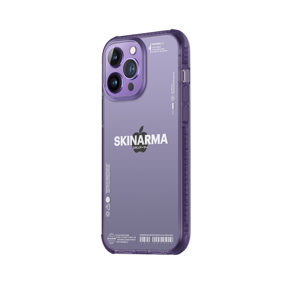 Apple iPhone 14 Pro Max Uyumlu Kılıf SkinArma Şeffaf Airbag Tasarımlı Iro Kapak - 3