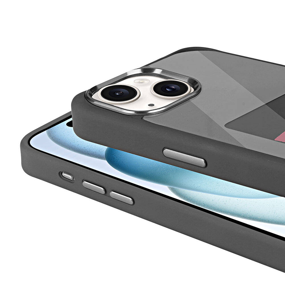 Apple iPhone 14 Uyumlu Kılıf Ekranı Yansıtan Zore Akıllı NFC Kapak - 4