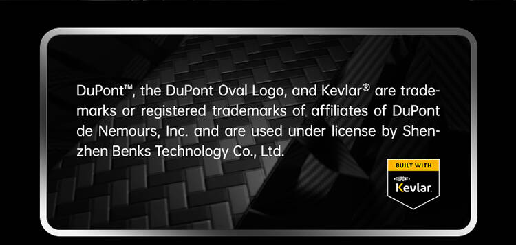 Apple iPhone 15 Pro Max Uyumlu Kılıf Magsafe Şarj Özellikli Karbon Fiber Benks Montage Hybrid Armor Pro 600D Kevlar Kapak - 21