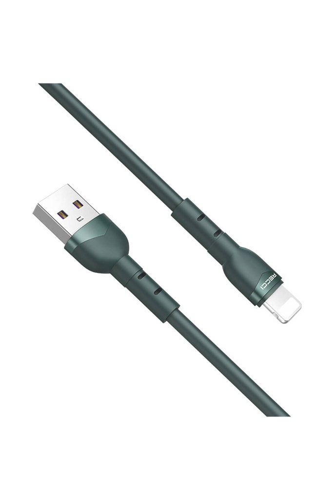 Recci RTC-N35L Hızlı Şarj Özellikli 100cm Lightning to USB-A Kablo