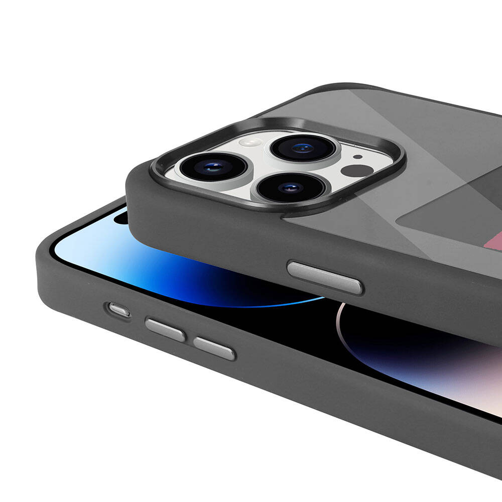 Apple iPhone 14 Pro Max Uyumlu Kılıf Ekranı Yansıtan Zore Akıllı NFC Kapak - 9