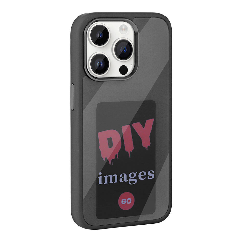 Apple iPhone 14 Pro Uyumlu Kılıf Ekranı Yansıtan Zore Akıllı NFC Kapak - 2