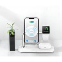 Recci RCW-20 Prestige Serisi 3in1 Magsafe 15W Hızlı Şarj Özellikli Magnetik Kablosuz Şarj Standı