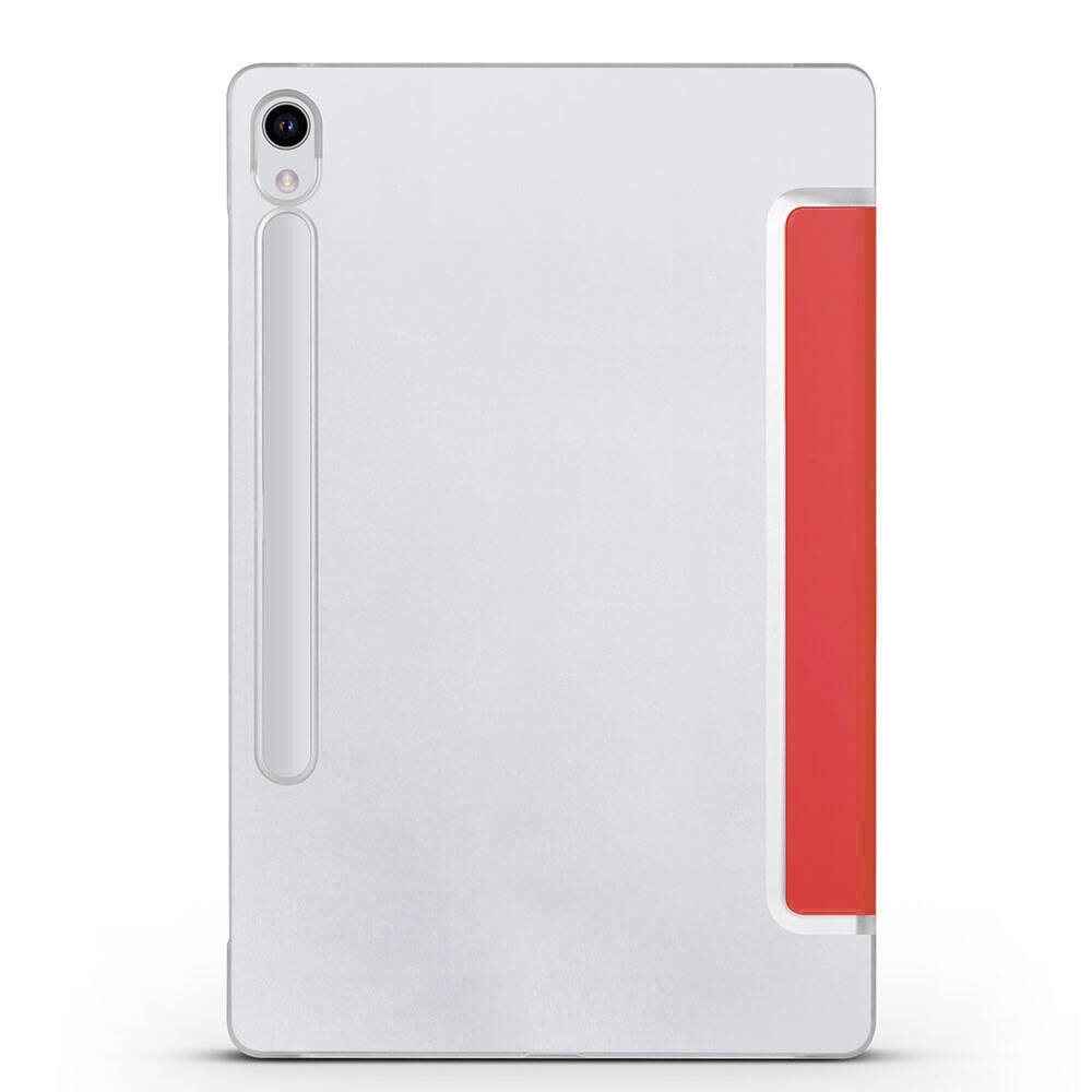 Samsung Galaxy Tab S9 FE Uyumlu Zore Smart Cover Standlı 1-1 Kılıf - 3