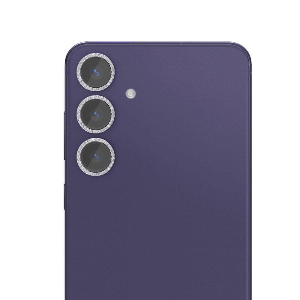 Samsung Galaxy S24 Plus Uyumlu Zore Diamond Kamera Lens Koruyucu Cam Filmi - 1