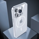 Apple iPhone 14 Pro Uyumlu Kılıf Wireless Şarj Destekli Benks Yeni Magnetik Crystal PC Kapak - 3