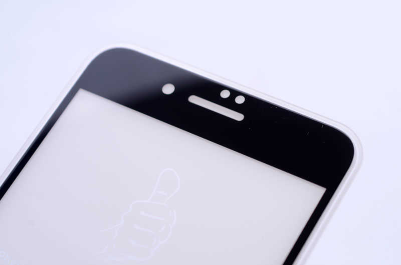 Apple iPhone 8 Plus Uyumlu Zore Kenarları Kırılmaya Dayanıklı Cam Ekran Koruyucu - 1