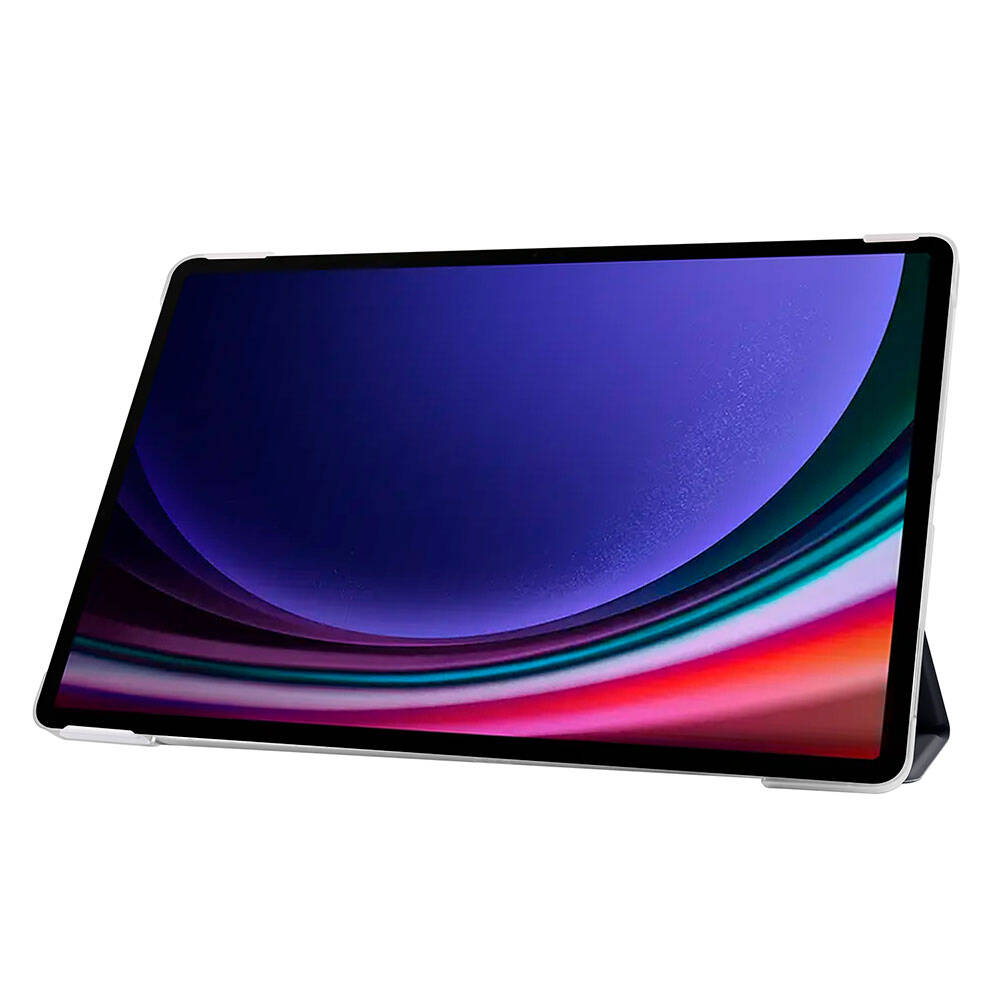 Samsung Galaxy Tab S9 FE Plus Uyumlu Zore Smart Cover Standlı 1-1 Kılıf - 11