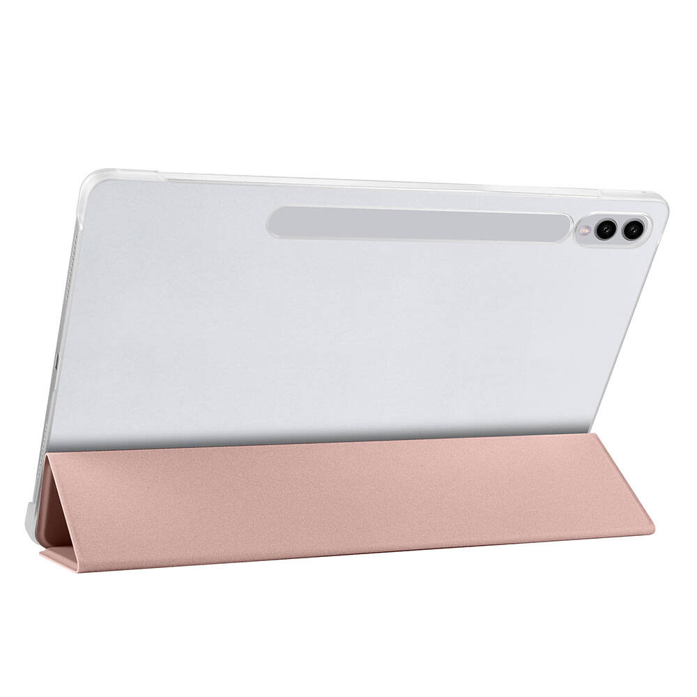Samsung Galaxy Tab S9 FE Plus Uyumlu Zore Smart Cover Standlı 1-1 Kılıf - 22