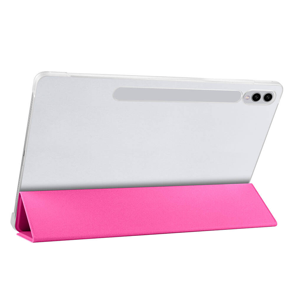 Samsung Galaxy Tab S9 FE Plus Uyumlu Zore Smart Cover Standlı 1-1 Kılıf - 24