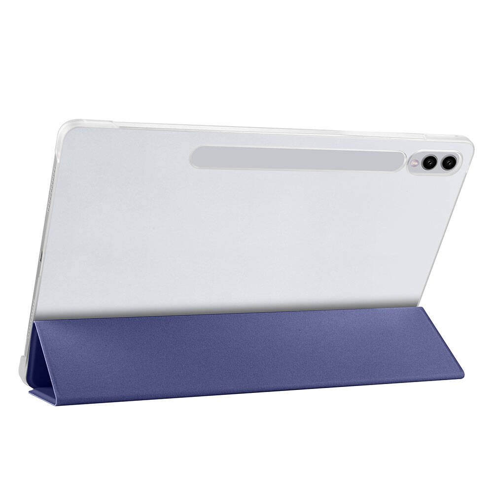 Samsung Galaxy Tab S9 FE Plus Uyumlu Zore Smart Cover Standlı 1-1 Kılıf - 27