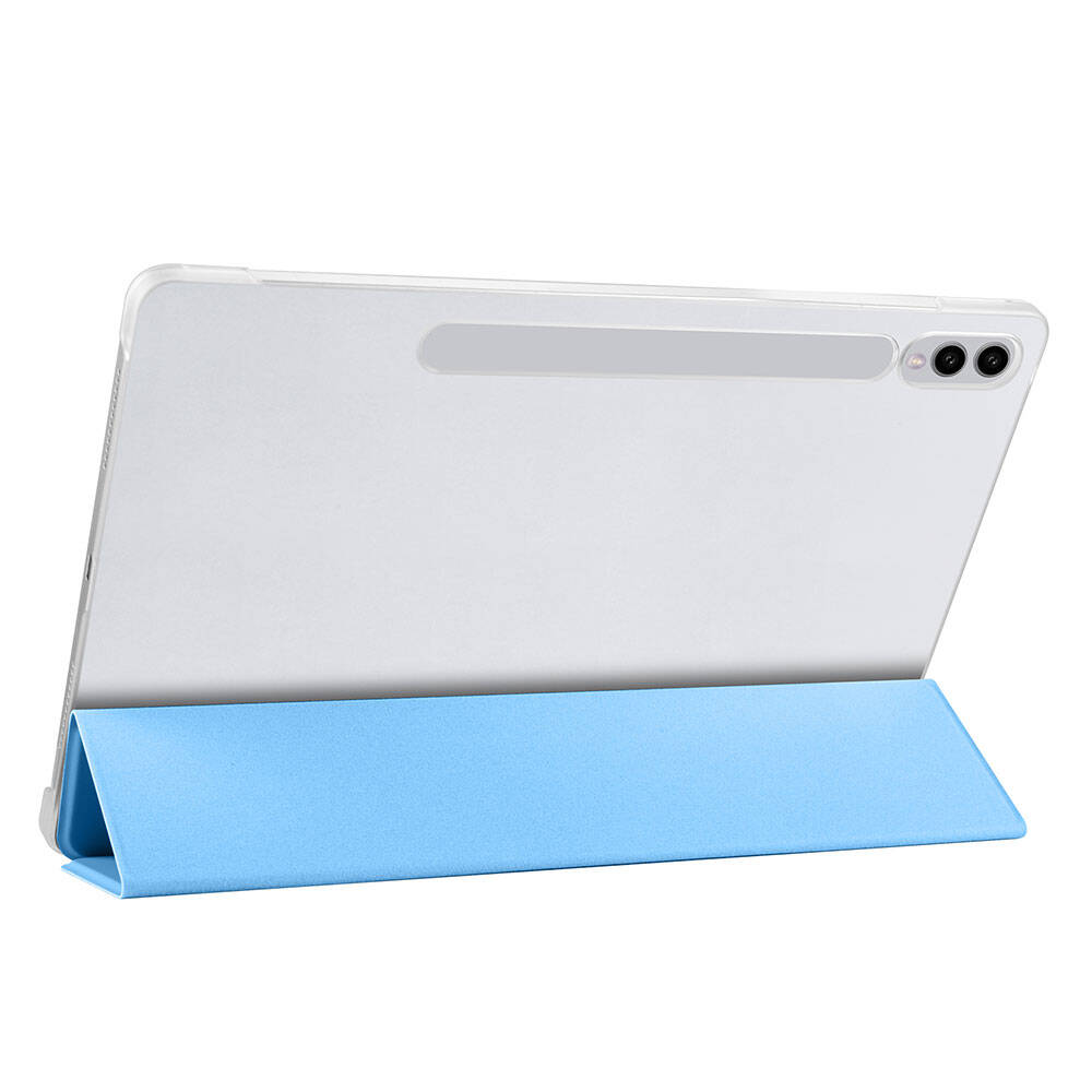 Samsung Galaxy Tab S9 FE Plus Uyumlu Zore Smart Cover Standlı 1-1 Kılıf - 28