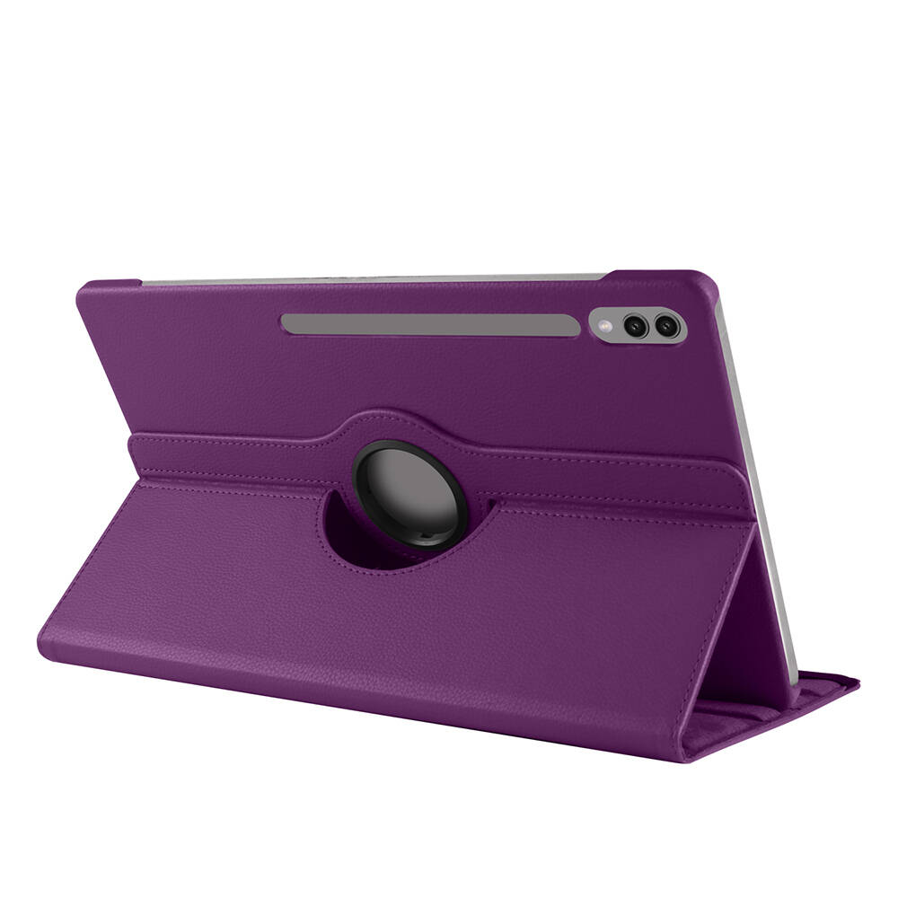 Samsung Galaxy Tab S9 Ultra SM-X910 Uyumlu Zore Dönebilen Standlı Kılıf - 15