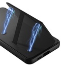 Samsung Galaxy S24 Plus Uyumlu Suni Deri Arka Yüzey Sürgülü Kamera Korumalı Zore Kartlıklı Kıpta Silikon Kapak - 5