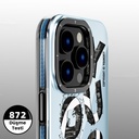 Apple iPhone 14 Pro Uyumlu Kılıf Magsafe Şarj Özellikli Yazı Temalı YoungKit Mechanic Serisi Kapak - 4