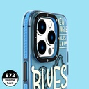 Apple iPhone 13 Uyumlu Kılıf Şeffaf Renkli Yazı Temalı Tasarım YoungKit Jazz Serisi Kapak - 2