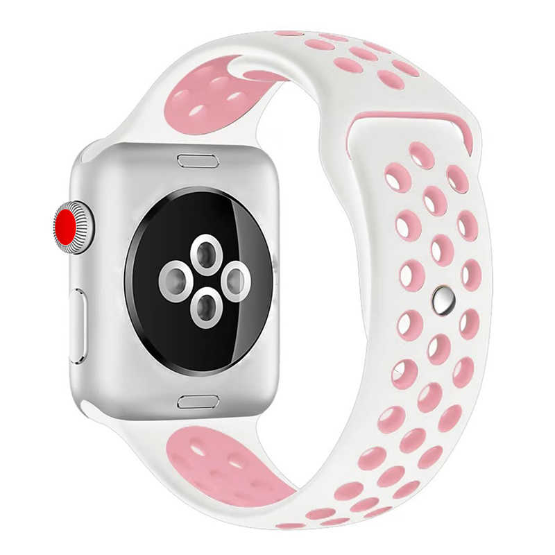 Apple Watch 44mm Uyumlu KRD-02 Silikon Kordon - 1