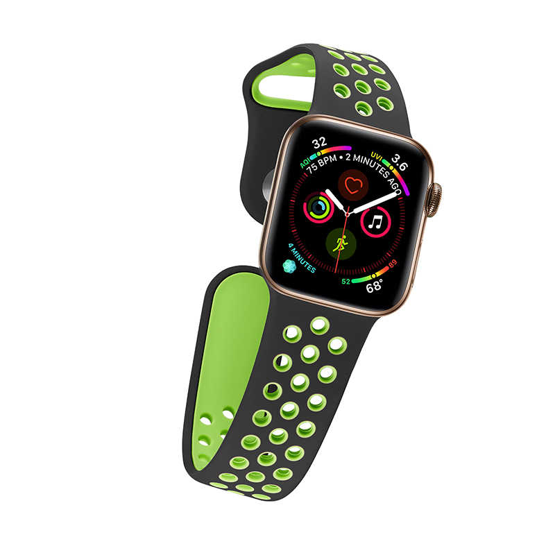 Apple Watch 40mm Uyumlu KRD-02 Silikon Kordon - 1