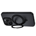 Apple iPhone 15 Pro Uyumlu Kılıf Magsafe Şarj Özellikli 360° Dönebilen Benks Pop Stand Kapak - 1