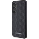 Samsung Galaxy S24 Uyumlu Kılıf Karl Lagerfeld Orjinal Lisanslı Saffiano Monogram Metal Logo Kapak