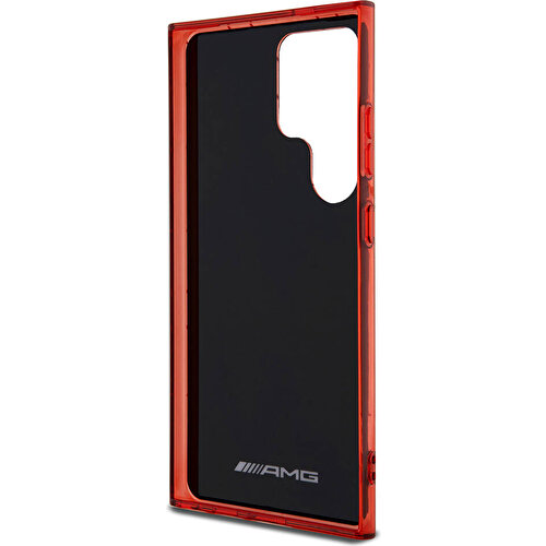 Samsung Galaxy S24 Ultra Uyumlu Kılıf AMG Orjinal Lisanslı Çift Katmanlı Dörtgen Desenli Kapak
