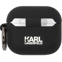 Apple Airpods 3. Nesil Uyumlu Kılıf Karl Lagerfeld Orjinal Lisanslı Karl 3D Silikon Kapak