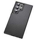 Samsung Galaxy S24 Ultra Uyumlu Kılıf Aramid Karbon Fiber Magsafe Özellikli Wlons Radison Kapak - 6