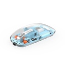 Wiwu WM105 Crystal RGB Led Işıklandırmalı Şeffaf Tasarım Mouse - 3