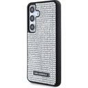 Samsung Galaxy S24 Uyumlu Kılıf Karl Lagerfeld Taşlı Metal Logo Orjinal Lisanslı Kapak