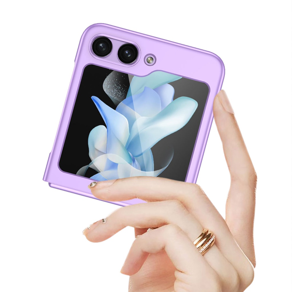 Samsung Galaxy Z Flip 5 Uyumlu Kılıf Zore Sert Kıpta Kapak - 3