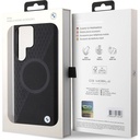Samsung Galaxy S24 Ultra Uyumlu Kılıf BMW Orjinal Lisanslı Magsafe Şarj Özellikli Yarım Dokulu Circle Leather Kapak