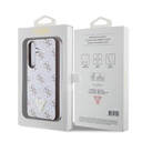 Samsung Galaxy S24 Uyumlu Kılıf Guess Orjinal Lisanslı PU Üçgen Logo 4G Desenli Kapak