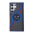 Samsung Galaxy S24 Ultra Uyumlu Kılıf BMW Orjinal Lisanslı M Logolu Üç Renk Çizgili Motorsport Circle Kapak - 2