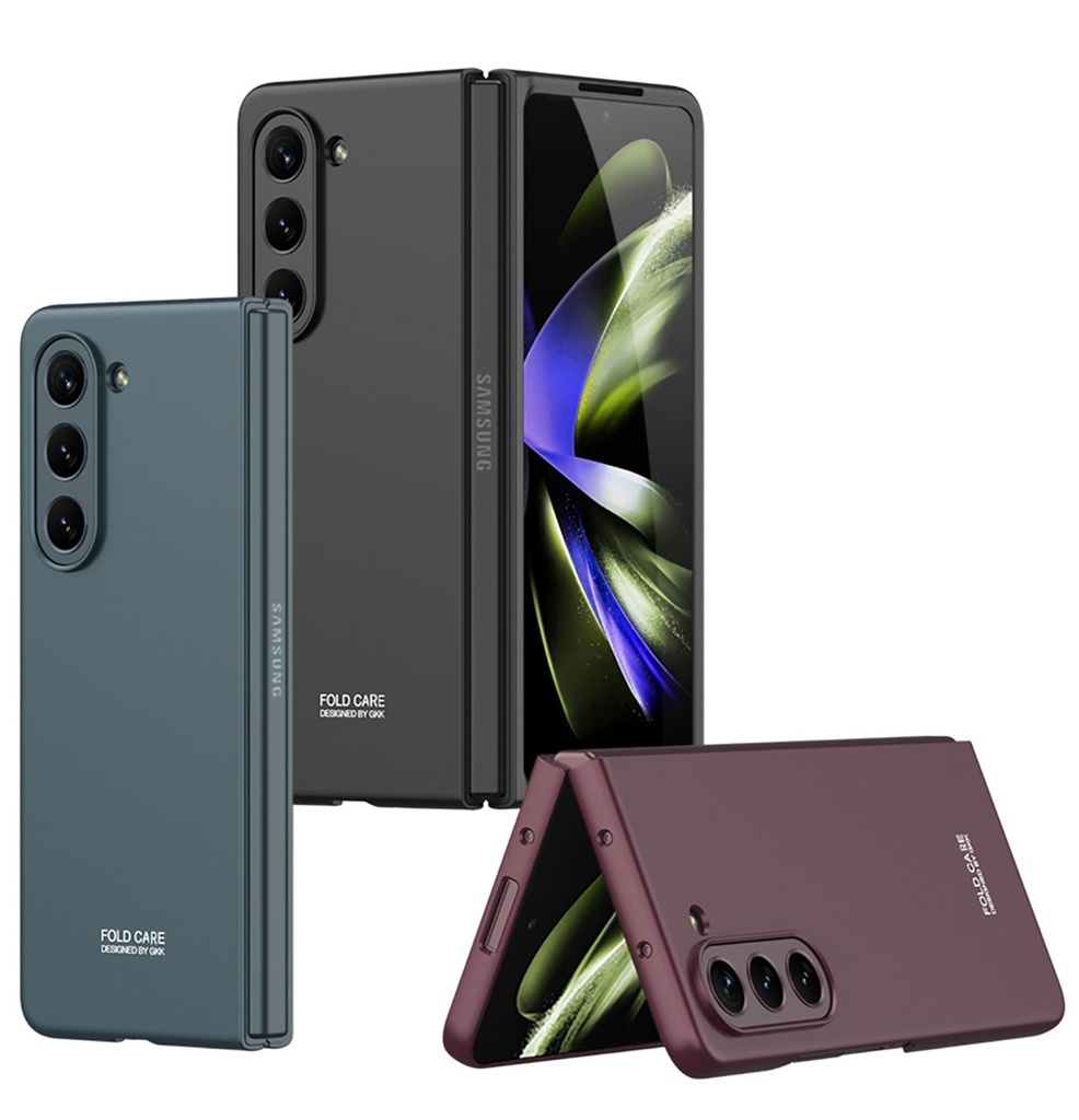 Samsung Galaxy Z Fold 5 Uyumlu Kılıf Zore Sert Kıpta Kapak - 1