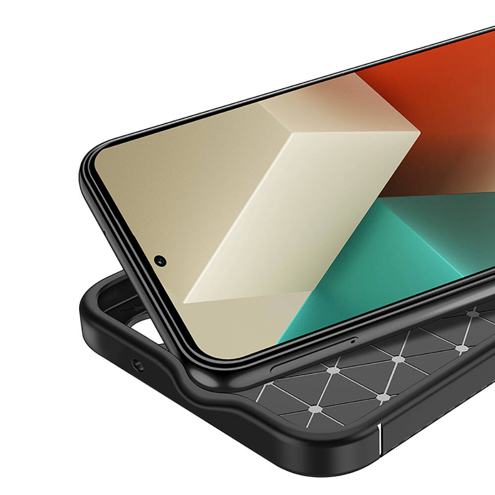 Xiaomi Redmi Note 13 5G Uyumlu Kılıf Zore Negro Silikon Kapak