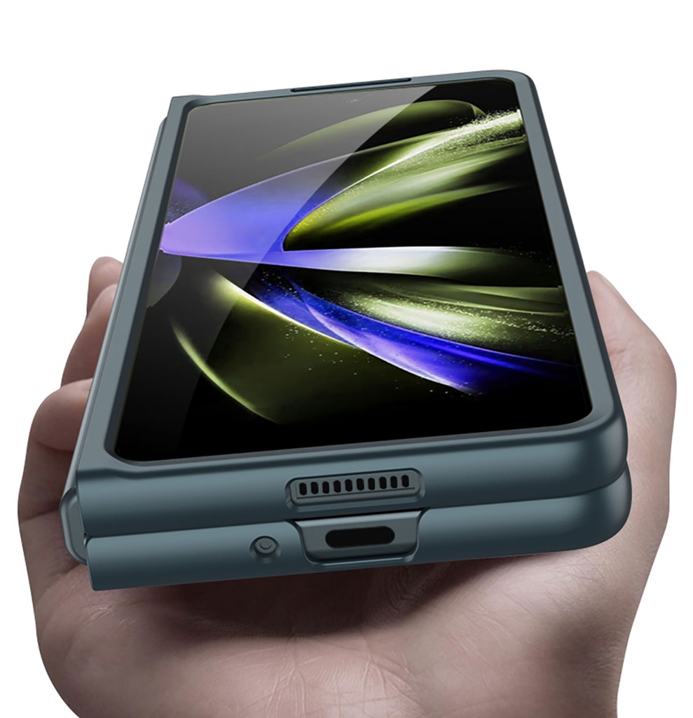 Samsung Galaxy Z Fold 5 Uyumlu Kılıf Zore Sert Kıpta Kapak - 8