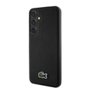 Samsung Galaxy S24 Uyumlu Kılıf Lacoste Orjinal Lisanslı PU Pike Desenli Arka Yüzey İkonik Timsah Dokuma Logolu Kapak - 1