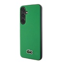 Samsung Galaxy S24 Uyumlu Kılıf Lacoste Orjinal Lisanslı PU Pike Desenli Arka Yüzey İkonik Timsah Dokuma Logolu Kapak - 8