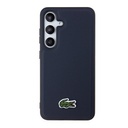 Samsung Galaxy S24 Uyumlu Kılıf Lacoste Orjinal Lisanslı PU Pike Desenli Arka Yüzey İkonik Timsah Dokuma Logolu Kapak - 16