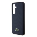 Samsung Galaxy S24 Uyumlu Kılıf Lacoste Orjinal Lisanslı PU Pike Desenli Arka Yüzey İkonik Timsah Dokuma Logolu Kapak - 19